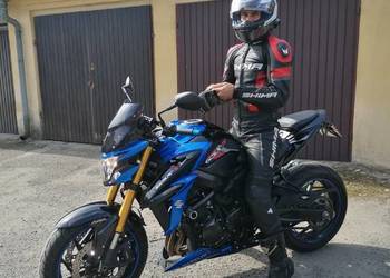 Kurtka motocyklowa skórzana shima STR
