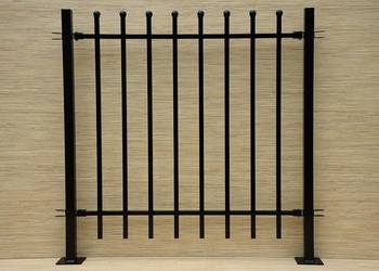 PŁOTEK PRZYKRĘCANY METALOWY wysokość 100cm obrzeże