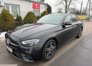 Mercedes E400 4-Matic AMG/Avantgarde 3.0d 330KM 2021r FV23%