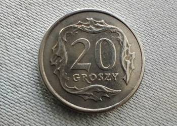 Moneta 20 gr.z 1991 roku