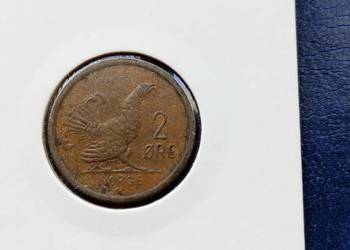 Stare monety 2 ore 1958 Norwegia