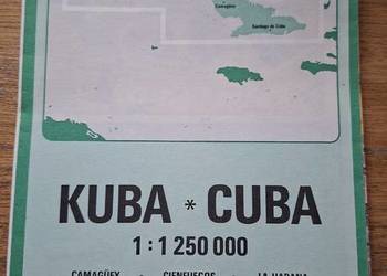Kuba 1: 1 250 000 mapa