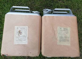 Nowe aluminiowe kanistry radzieckie 20 litrowe