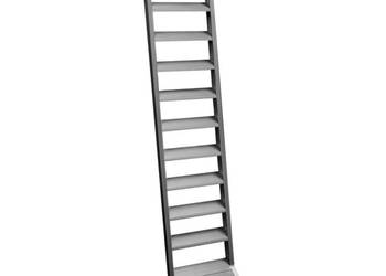 Schody aluminiowe do rusztowania L73 Akcesoria Ramy Poręcze Schodki