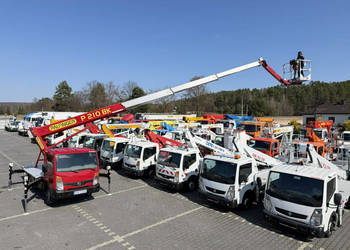 Nissan Cabstar Zwyżka Podnośnik Koszowy PALFINGER P210 BK UDT Wysokość Pod…