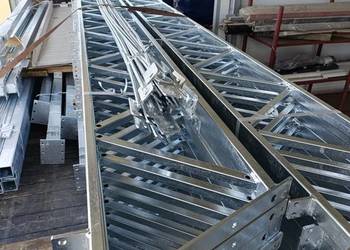 Kratownica dachowa rozpiętość 15.90m konstrukcja wiata garaż hala