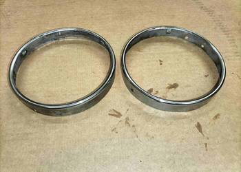 Chromowane obwódki lamp przednich BMW E24 E30 E34 E32