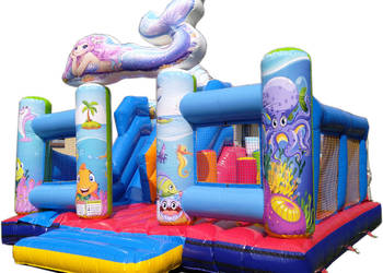 PLAC zjeżdżalnia dmuchana ROY-JOY Producent POLSKI Dmuchańce zjeżdżalnie