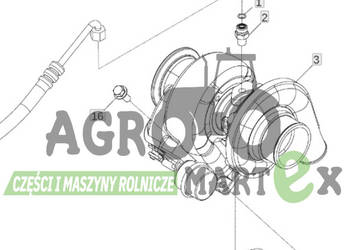RE519833, RE516963, RE543470, RE544419 TURBOSPRĘŻARKA 7030 JD