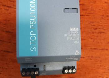ZASILACZ NA SZYNĘ DIN SIEMENS SITOP PSU100M 24V/20A