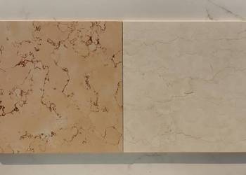 Marmur 40x40x1.3 Bianco Perlino  Rosa Perlino Płytli Marmuro