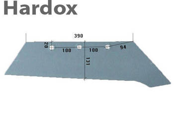 Lemiesz 16 cali HARDOX PK000005/P części do pługa VOGEL NOOT