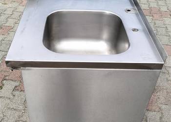 Zlew gastronomiczny zabudowany 151x65x90