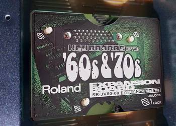 Karta Roland SR-JV80-08 KEYBOARDS OF THE 60's & 70's