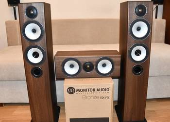 Monitor Audio Bronze BX5 kino 5.0 kolumny użyte 15x - Zestaw OPIS okazja