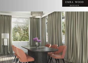 Krzesło PREMIUM KR-5 Tkanina z kolekcji DELUXE 21 Emra Wood Design