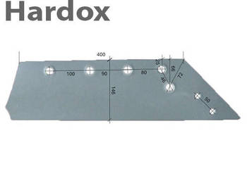 Lemiesz 14 cali HARDOX 173424/P do pługa GREGOIRE BESSON