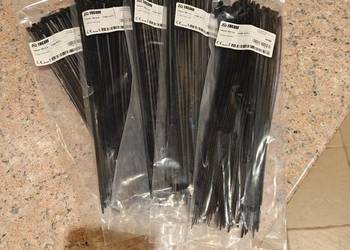 ERGOM TKUV 30/3,6 – opaski kablowe 300 × 3,6 mm – czarne UV – 500 szt. – 5