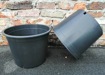 Doniczki produkcyjne 25 L litrów Najgrubsze 39cm 25LPB