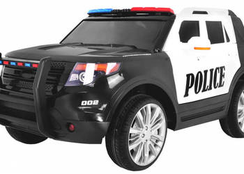 Samochód na akumulator SUV POLICE auto dla dzieci 12V pilot