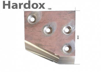 Nóż półtrójkątny HARDOX części do wycinaka kiszonki KREATEC