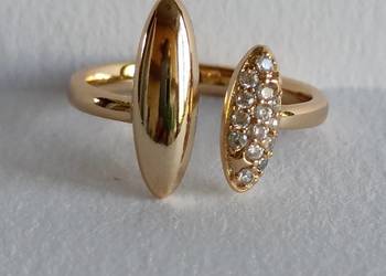 Pierścionek regulowany stal chirurgiczna