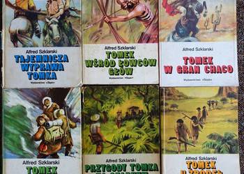 Alfred Szklarski – cykl 6 powieści o przygodach Tomka Wilmowskiego