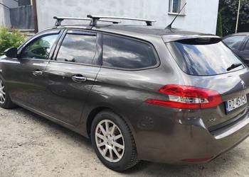 Relingi Peugeot 308 T9 2015 mocowanie na otwór nad drzwiami