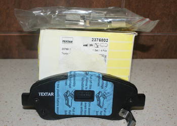 TEXTAR 23768 02 Klocek hamulcowy kpl. przód TOYOTA AVENSIS,