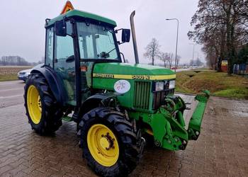 JOHN DEERE 5400 N BRUTTO  Sadowniczy Komunalny Klima 2 komplety kół