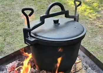 Kociołki żeliwne i emaliowane