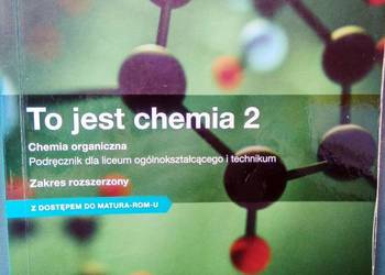 To jest chemia 2 rozszerzenie podręcznik szkolne używane