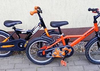 Rowerki dziecięce na kołach 16 cali, każdy 150 zł.
