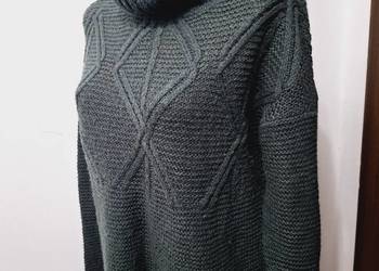 M Swetr golf grafitowy