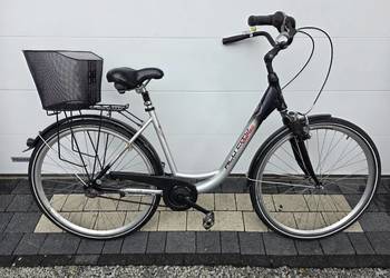 Rower miejski ALU-CITY BIKE-7 biegów SRAM S7,koła 28",rama alu,koszyczek-