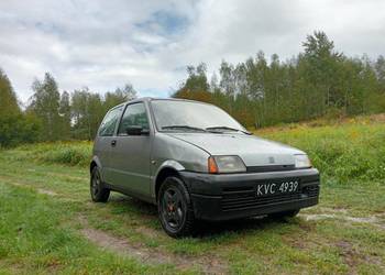 Fiat Cinquecento 900 1996r. Czarne Blachy Alufelgi Stan Bardzo Dobry