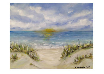 Obraz ręcznie malowany - Akryl - Na płótnie - 40x50