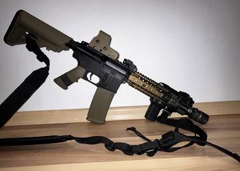 Replika specna arms Daniel defense ar 15 ZESTAW