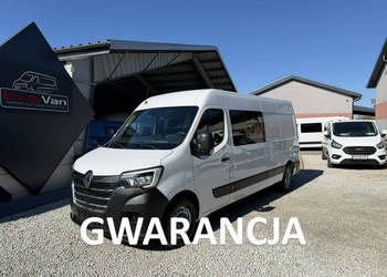 Renault Master max L3H2 7 osobowy brygadówka lift doka 30tys.km!!! pełna o…