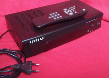 Receiver satelitarny Lifesat LS 1999B – sprawny, bez pilota- analogowy