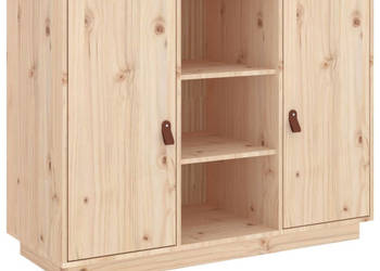 Komoda 100x40x75 cm lite drewno sosnowe WM-820132