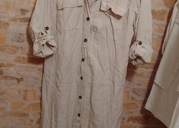 (XL/XXL) Civico1/Długa sukienka koszulowa z Madrytu