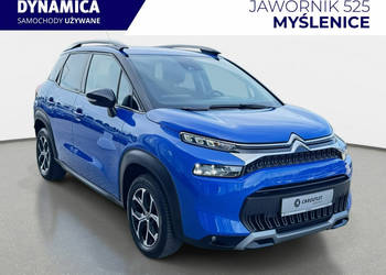 Citroen C3 Aircross Shine Pack 1.2PT 110KM M6 2022 r., salon PL, komplet o…