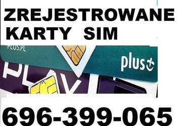 SIM ANONIMOWE porejestracji pre-paid działają LTE 5G GSM KARTA KART