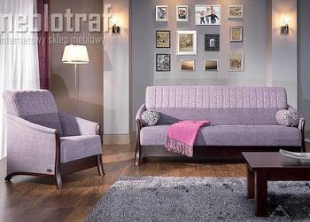 *Do małych salonów*wersalka OLIWIA L+2 fotele w promocji