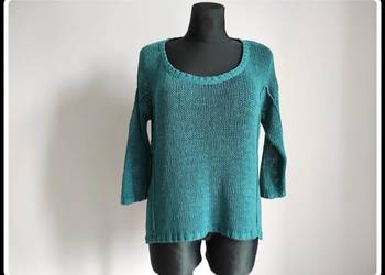 Chris line sweter szmaragdowy oversize 38 M