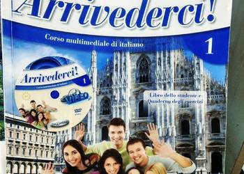 Arrivederci 1 książki używane włoski antykwariat szkolny