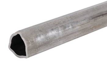 Rura WOM trójkąt Free Rotation 45 x 4 mm 200 cm TFR454-200