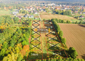 Sprzedaż gruntu 1097m2 Jantar