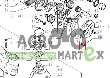 71101858, 76086079, 71490716, 71476589, 1168188 WKRĘT CNH